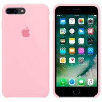 Чехол Silicone Case Original iPhone 7 Plus, 8 Plus № 6 (Rose pink) (N06)