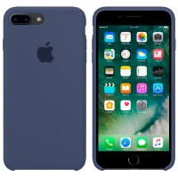 Чехол Silicone Case Original iPhone 7 Plus, 8 Plus № 8 (Midnight blue) (N08)