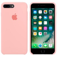 Чехол Silicone Case Original iPhone 7 Plus, 8 Plus №12 (Pink) (N12)
