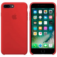 Чехол Silicone Case Original iPhone 7 Plus, 8 Plus №14 (Red) (N14)