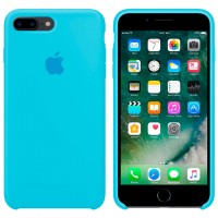Чехол Silicone Case Original iPhone 7 Plus, 8 Plus №16 (blue) (N16)