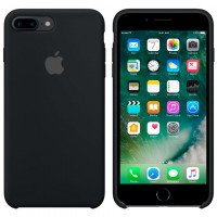 Чехол Silicone Case Original iPhone 7 Plus, 8 Plus №18 (Black) (N18)