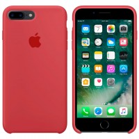 Чехол Silicone Case Original iPhone 7 Plus, 8 Plus №25 (Camellia Red) (N25)