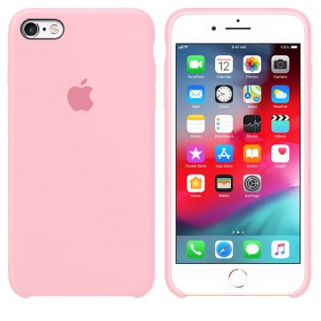 Чехол Silicone Case Original iPhone 7, 8, SE 2020 № 6 (Rose pink) (N06) в Одессе