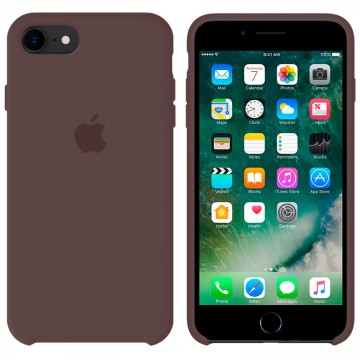 Чехол Silicone Case Original iPhone 7, 8, SE 2020 №22 (Cocoa) (N22) в Одессе