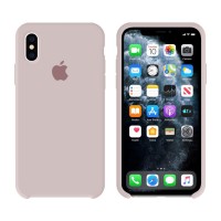 Чехол Silicone Case Original iPhone X, XS № 7 (Lavender) (N07)