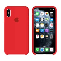 Чехол Silicone Case Original iPhone X, XS №14 (Red) (N14)