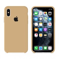 Чехол Silicone Case Original iPhone X, XS №28 (Golden) (N29)