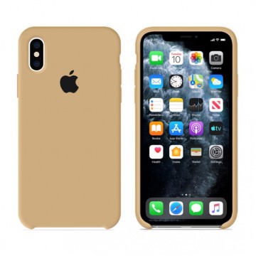 Чехол Silicone Case Original iPhone X, XS №28 (Golden) (N29) в Одессе