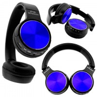 Bluetooth наушники с микрофоном P19 синие