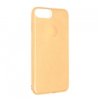 Чехол силиконовый Shine Apple iPhone 7 Plus, 8 Plus золотистый