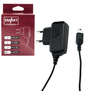 Сетевое зарядное устройство Smart Charger 0.7A mini-USB black в Одессе