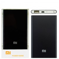 Power Bank Xiaomi Slim 12000 mAh (Copy) черный