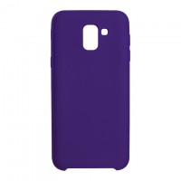 Чехол Silicone Case Original Samsung J6 2018 J600 фиолетовый (36)