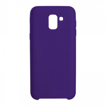 Чехол Silicone Case Original Samsung J6 2018 J600 фиолетовый (36) в Одессе