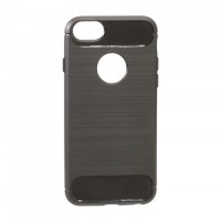 Чехол силиконовый Polished Carbon Apple iPhone 6, 6S черный