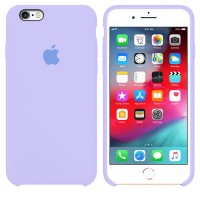 Чехол Silicone Case Original iPhone 6, 6S №41 (Light Purple) (N39)