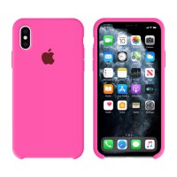 Чехол Silicone Case Original iPhone X, XS №47 (Firefly) (N38)