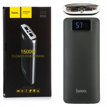 Power Bank Hoco B23A 15000 mAh (18650) Original черный в Одессе