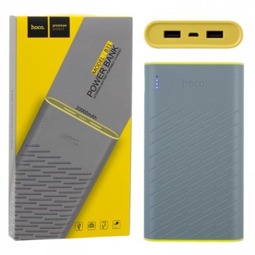 Power Bank Hoco B31 Rege 20000 mAh Original серый в Одессе