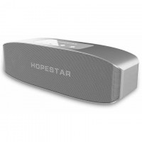 Портативная колонка Hopestar H11 серебристая