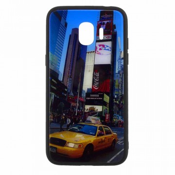 Чехол накладка Glass Case New Samsung J2 2018 J250, J2 Pro 2018 такси в Одессе