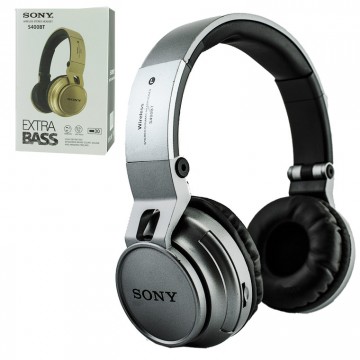 Bluetooth наушники с микрофоном Sony S400BT серые в Одессе