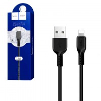 USB кабель Hoco X20 Flash Lightning 1m черный