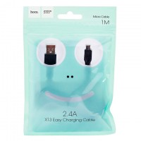 USB кабель Hoco X13 Easy Charge micro USB 1m черный