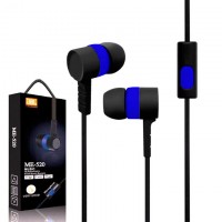 Наушники с микрофоном JBL ME-520 чернo-синие