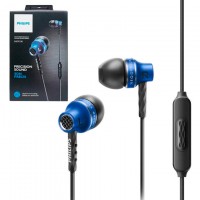 Наушники с микрофоном Philips SHE9100 синие