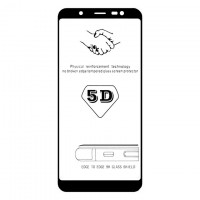 Защитное стекло 5D Samsung J8 2018 J810 black тех.пакет