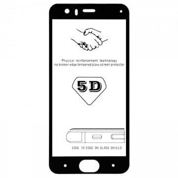 Защитное стекло 5D Xiaomi Mi 6 black тех.пакет в Одессе
