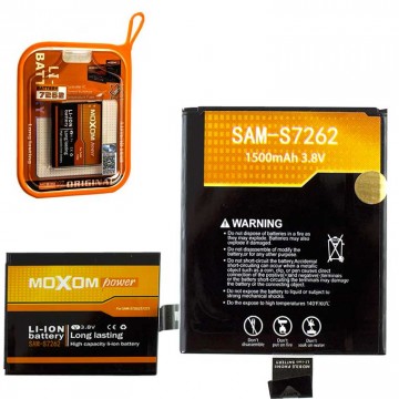 Аккумулятор Samsung B100AE 1500 mAh S7262 AAAA/Original Moxom в Одессе