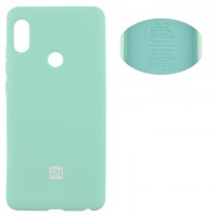 Чехол Silicone Cover Full Xiaomi Redmi Note 5, Redmi Note 5 Pro бирюзовый