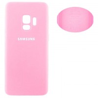 Чехол Silicone Cover Full Samsung S9 G960 розовый