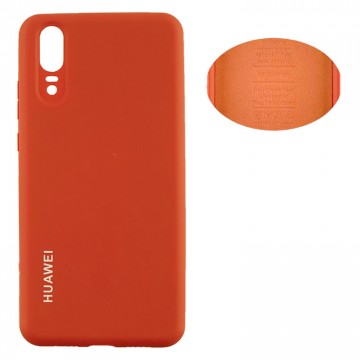 Чехол Silicone Cover Full Huawei P20 оранжевый в Одессе