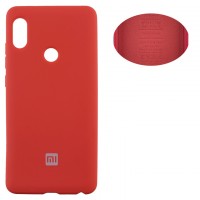 Чехол Silicone Cover Full Xiaomi Redmi Note 5, Redmi Note 5 Pro красный