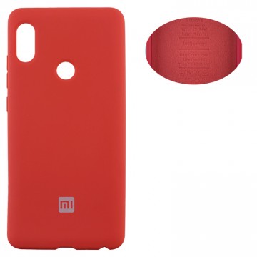 Чехол Silicone Cover Full Xiaomi Redmi Note 5, Redmi Note 5 Pro красный в Одессе