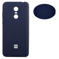 Чехол Silicone Cover Full Xiaomi Redmi 5 Plus синий