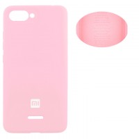 Чехол Silicone Cover Full Xiaomi Redmi 6A розовый