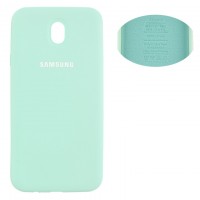 Чехол Silicone Cover Full Samsung J5 2017 J530 бирюзовый