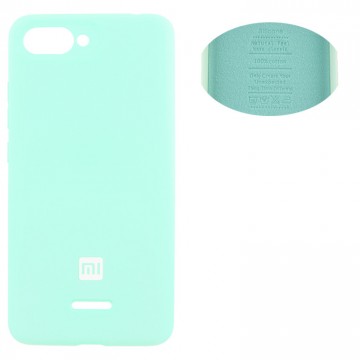 Чехол Silicone Cover Full Xiaomi Redmi 6A бирюзовый в Одессе