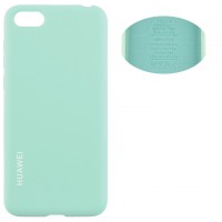 Чехол Silicone Cover Full Huawei Y5 2018, Y5 Prime 2018, Honor 7A бирюзовый