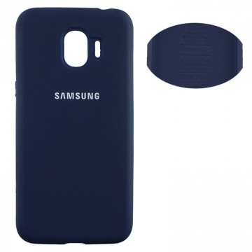 Чехол Silicone Cover Full Samsung J2 2018 J250, J2 Pro 2018 синий в Одессе