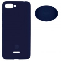 Чехол Silicone Cover Full Xiaomi Redmi 6A синий