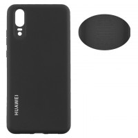 Чехол Silicone Cover Full Huawei P20 серый