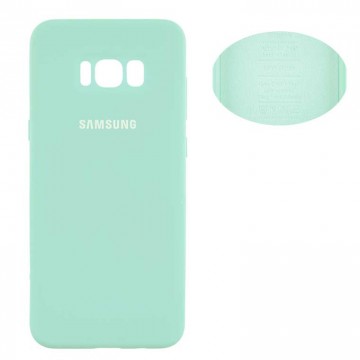 Чехол Silicone Cover Full Samsung S8 Plus G955 бирюзовый в Одессе