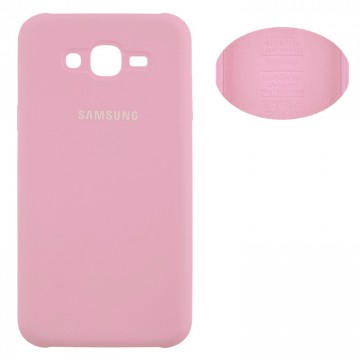 Чехол Silicone Cover Full Samsung J7 2015 J700, J7 Neo J701 розовый в Одессе