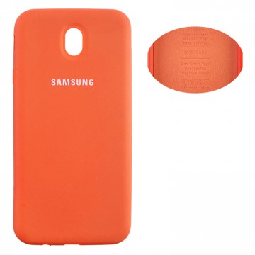 Чехол Silicone Cover Full Samsung J5 2017 J530 оранжевый в Одессе